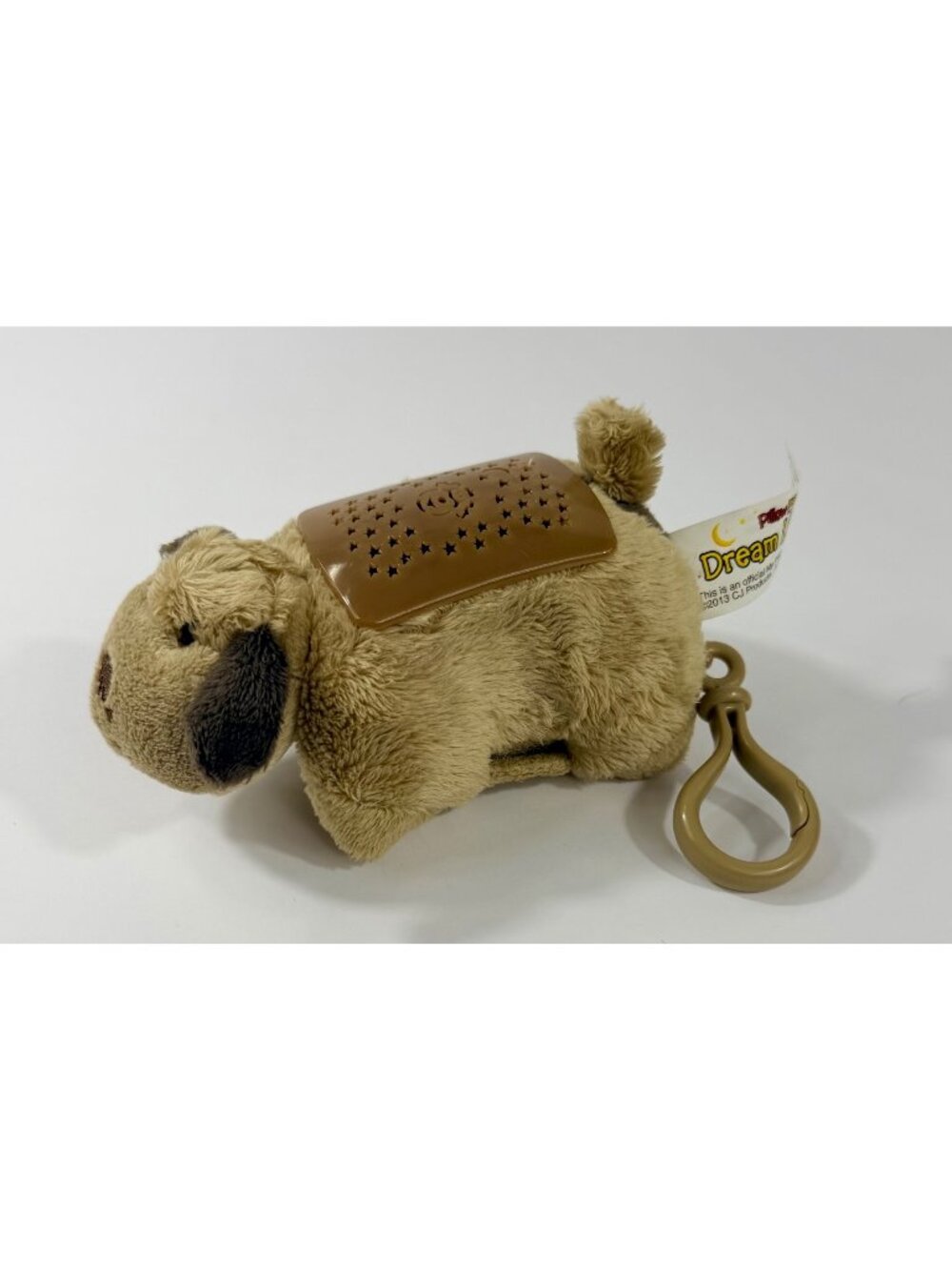 Pillow Pets Dream Lites Plush Puppy Night Light With Starry Projection Mini Dog